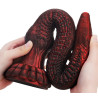 FXDragon Gode HEELIX S 28 x 4 cm Rouge